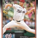 Mitchell Parker 2024 Topps Update Rookie #US5 Washington Nationals Baseball Card
