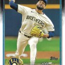 Joel Payamps 2024 Topps Update #US153 Milwaukee Brewers Baseball Card