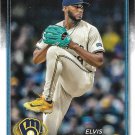 Elvis Peguero 2024 Topps Update #US17 Milwaukee Brewers Baseball Card