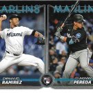 Emmanuel Ramirez, Jhonny Pereda 2024 Topps Update Rookie #US185 Miami Marlins Baseball Card Emmanuel Ramirez, Jhonny Pereda 2024 Topps Update Rookie #US185 Miami Marlins Baseball Card