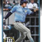 Austin Shenton 2024 Topps Update Rookie #US275 Tampa Bay Rays Baseball Card