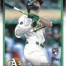 Tyler Soderstrom 2024 Topps Update Rookie Debut #US116 Oakland Athletics Baseball Card