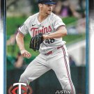 Justin Topa 2024 Topps Update #US47 Minneosta Twins Baseball Card
