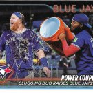 Justin Turner, Vladimir Guerrero Jr 2024 Topps Update #US63 Toronto Blue Jays Baseball Card
