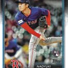 Naoyuki Uwasawa 2024 Topps Update Rookie #US268 Boston Red Sox Baseball Card