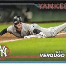 Alex Verdugo 2024 Topps Update #US152 New York Yankees Baseball Card