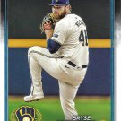 Bryce Wilson 2024 Topps Update #US45 Milwaukee Brewers Baseball Card