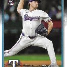 Cole Winn 2024 Topps Update Rookie #US109 Texas Rangers Baseball Card