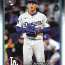 Yoshinobu Yamamoto 2024 Topps Update Rookie Debut #US149 Los Angeles Dodgers Baseball Card