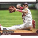 Orlando Arcia 2025 Topps #154 Atlanta Braves Baseball Card