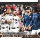 Houston Astros 2025 Topps #76 Baseball Team Card