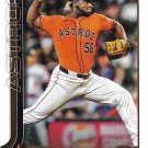 Ronel Blanco 2025 Topps #341 Houston Astros Baseball Card