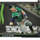 Dylan Moore 2025 Topps #105 Seattle Mariners Baseball Card