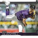 Cal Quantrill 2025 Topps #301 Colorado Rockies Baseball Card