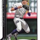 Aaron Schunk 2025 Topps Rookie #196 Colorado Rockies Baseball Card