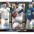 Tarik Skubal, Jose Berrios, Seth Lugo 2025 Topps #151 Tigers, Blue Jays, Royals Baseball Card