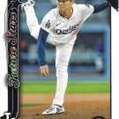 Yoshinobu Yamamoto 2025 Topps #231 Los Angeles Dodgers Baseball Card