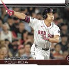 Masataka Yoshida 2025 Topps #324 Boston Red Sox Baseball Card