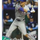Evan Carter 2024 Topps Archives Rookie #223 Texas Rangers Baseball Card