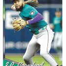 J.P. Crawford 2024 Topps Archives #203 Seattle Mariners Baseball Card J.P. Crawford 2024 Topps Archives #203 Seattle Mariners Baseball Card