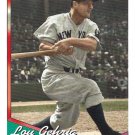 Lou Gehrig 2024 Topps Archives #201 New York Yankees Baseball Card Lou Gehrig 2024 Topps Archives #201 New York Yankees Baseball Card