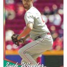 Zack Wheeler 2024 Topps Archives #219 Philadelphia Phillies Baseball Card