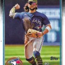 Bo Bichette 2024 Topps #563 Toronto Blue Jays Baseball Card