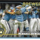 Milwaukee Brewers 2024 Topps #533 Baseball Team Card Milwaukee Brewers 2024 Topps #533 Baseball Team Card