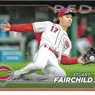 Stuart Fairchild 2024 Topps #673 Cincinnati Reds Baseball Card