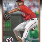 Josiah Gray 2024 Topps #402 Washington Nationals Baseball Card