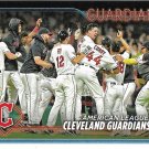 Cleveland Guardians 2024 Topps #439 Baseball Team Card