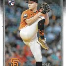 Kyle Harrison 2024 Topps Rookie #667 San Francisco Giants Baseball Card