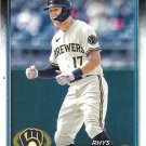 Rhys Hoskins 2024 Topps #357 Milwaukee Brewers Baseball Card Rhys Hoskins 2024 Topps #357 Milwaukee Brewers Baseball Card