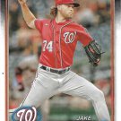 Jake Irvin 2024 Topps #621 Washington Nationals Baseball Card