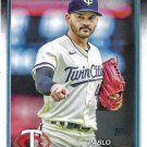 Pablo Lopez 2024 Topps #651 Minnesota Twins Baseball Card