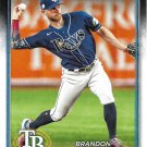 Brandon Lowe 2024 Topps #430 Tampa Bay Rays Baseball Card