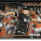 John Means 2024 Topps #457 Baltimore Orioles Baseball Card