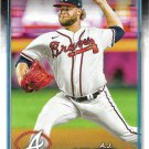 A.J. Minter 2024 Topps #539 Atlanta Braves Baseball Card
