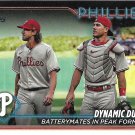 Aaron Nola, JT Realmuto 2024 Topps #428 Philadelphia Phillies Baseball Card