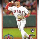 Kyren Paris 2024 Topps Rookie #549 Los Angeles Angels Baseball Card