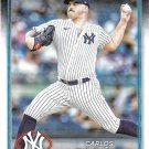 Carlos Rodon 2024 Topps #593 New York Yankees Baseball Card