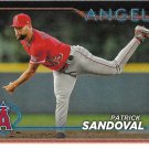 Patrick Sandoval 2024 Topps #388 Los Angeles Angels Baseball Card
