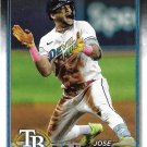 Jose Siri 2024 Topps #436 Tampa Bay Rays Baseball Card