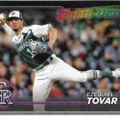 Ezequiel Tovar 2024 Topps #565 Colorado Rockies Baseball Card
