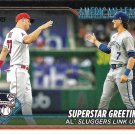 Mike Trout, Bobby Witt Jr. 2024 Topps #413 Los Angeles Angels, Kansas City Royals Baseball Card