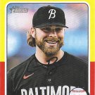 Corbin Burnes 2024 Topps Heritage #504 Baltimore Orioles Baseball Card