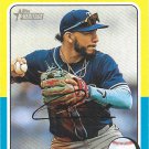 Jose Caballero 2024 Topps Heritage #646 Tampa Bay Rays Baseball Card