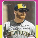 Oliver Dunn 2024 Topps Heritage Rookie #653 Milwaukee Brewers Baseball Card