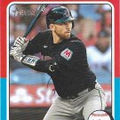 David Fry 2024 Topps Heritage #654 Cleveland Guardians Baseball Card