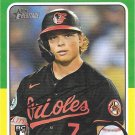 Jackson Holliday 2024 Topps Heritage Rookie #692 Baltimore Orioles Baseball Card